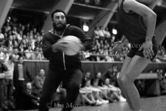 Fidel Castro jako zawodnik w meczu koszykówki Kraków, 1975
