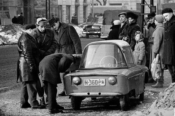 Warszawa, 1962-62, Amatorska konstrukcja samochodu, tzw. „sam”